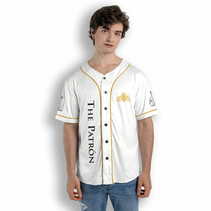 The Patron Tequila Baseball Jersey Shirt