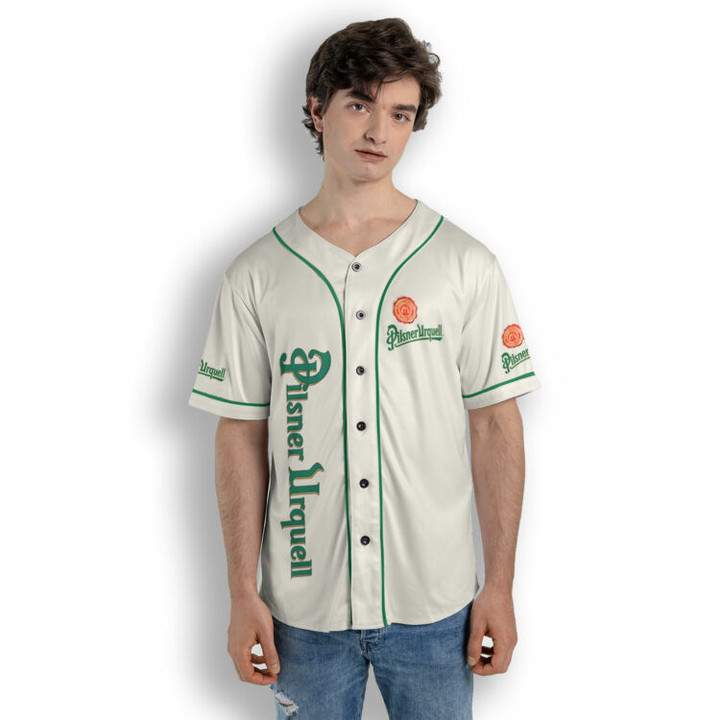 Pilsner Urquell Beer Baseball Jersey Shirt No32