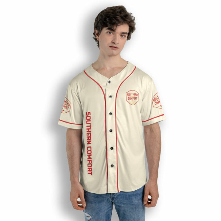 Southern Comfort Whiskey Baseball Jersey Shirt No66
