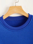 Women Drop Shoulder Gathered Detail Pullover