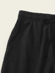 Women Tie Waist Seam Front Shorts