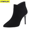 Hot Selling Women High Heel Ankle Boots