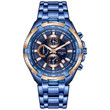 Men Waterproof Chronograph  Luxury Brand Big Dial Quartz Watch