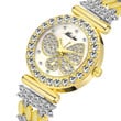 Butterfly Women Luxury Big Diamond  Special Bracelet Wrist Watch