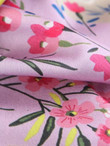 Floral Print Asymmetric Hem Skirt
