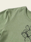 Women Cactus And Letter Graphic Tee
