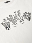 Women Cactus Print Tee