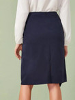Buckle Detail Wrap Skirt
