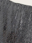 Lace Panel Sequin Midi Skirt