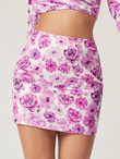 Women Floral Print Skirt