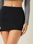 Women High Waist Bodycon Skirt