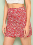 Ditsy Floral Print Bodycon Skirt