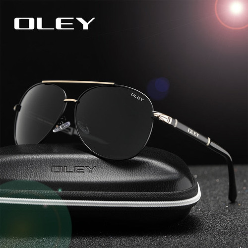 Luxury Design Men Fashion Classic Polarized Pilot Sunglasses