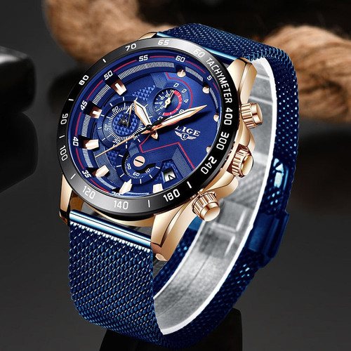Luxury Design Men Fashion Chronograph WristWatch