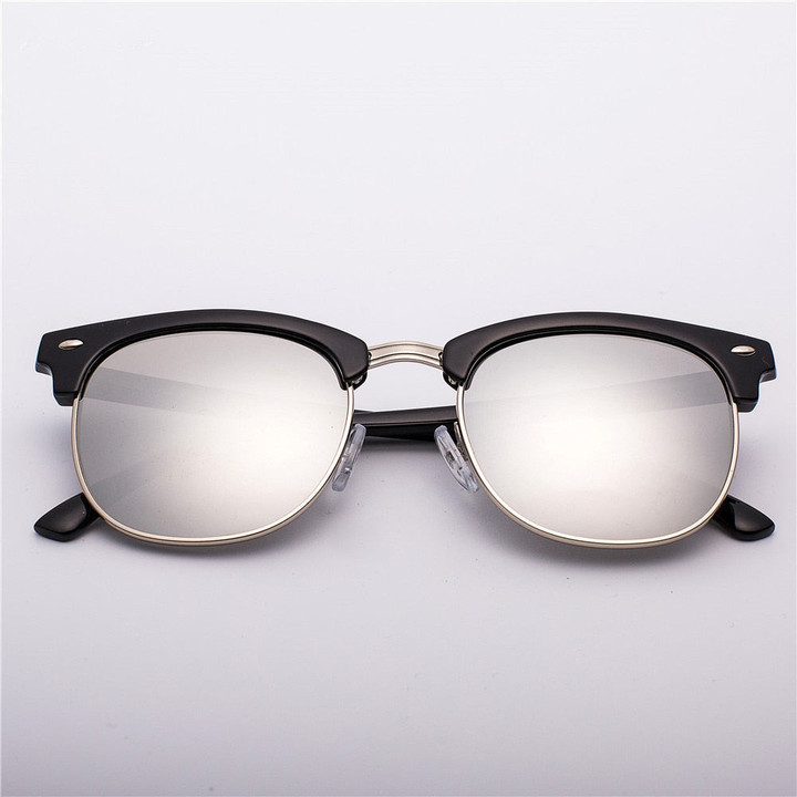 Men Fashion Design Retro Rivet UV400 Sunglasses