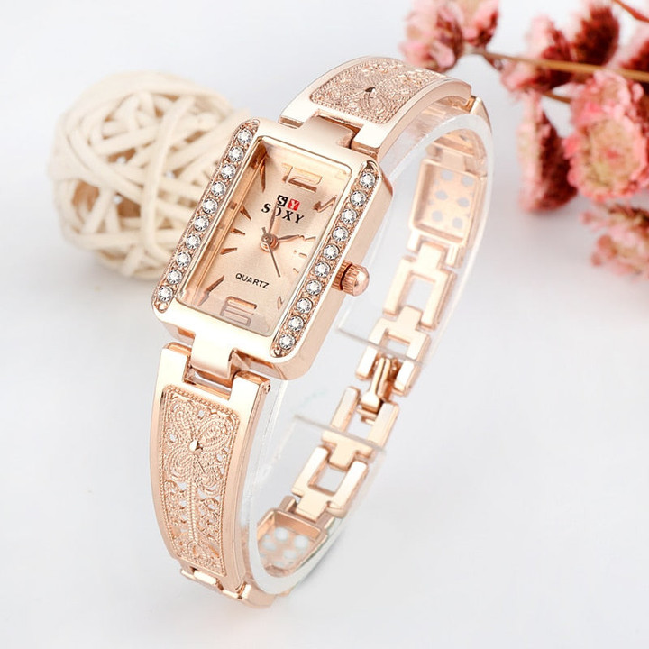 Luxury Fashion Design Women Diamond Bracelet Watches