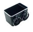 Car Armrest Storage Box Water Cup Holders