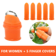 Set Silicone Finger Protector For Fruits Thumb Blade