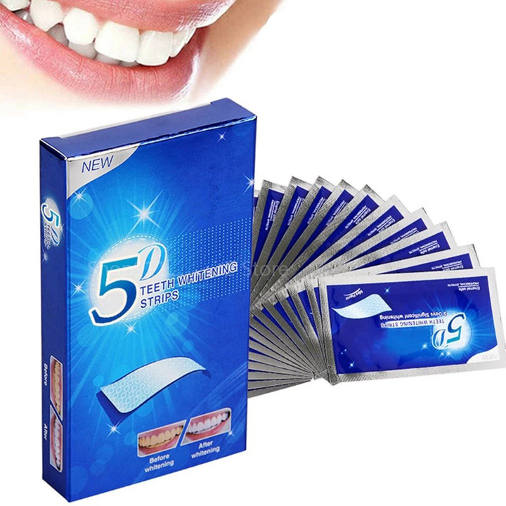 14 Pair Teeth Whitening Stickers