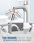 720° Non-Splashing Faucet Head Wonderlife