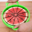Round Fruit Slicer Press and Slice Watermelon Cutter