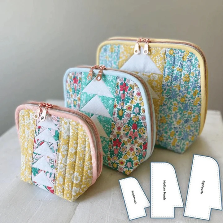 Cute Bag Pattern DIY Template Set