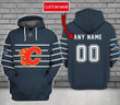 Calgary Flames Personalized Hoodie 3D Y5