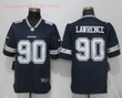 Dallas Cowboys DeMarcus Lawrence #90 2020 NFL Blue jersey Jersey