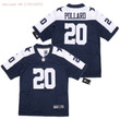 Dallas Cowboys Tony Pollard #20 2020 NFL Blue jersey Jersey