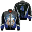 Dallas Cowboys Dak Prescott 4 NFL Team Black Jersey Style Gift For Dallas Cowboys Fans Prescott Fans Bomber Jacket