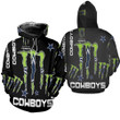 Monster Energy Logo For Lovers Dallas Cowboys Hoodie