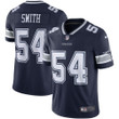 Mens Dallas Cowboys Jaylon Smith Navy Vapor Limited Player Jersey Gift for Dallas Cowboys fans