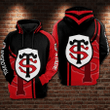 Stade Toulousain 3D Hoodie Style