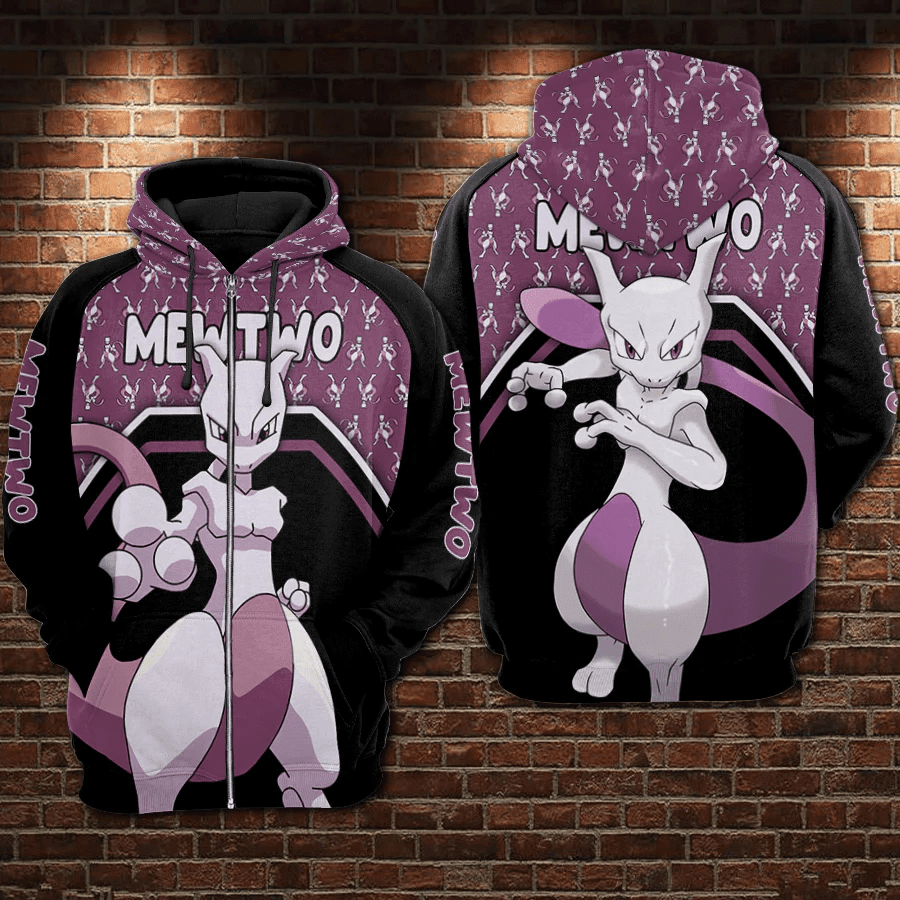 Mewtwo New Hoodie Christmas Gift