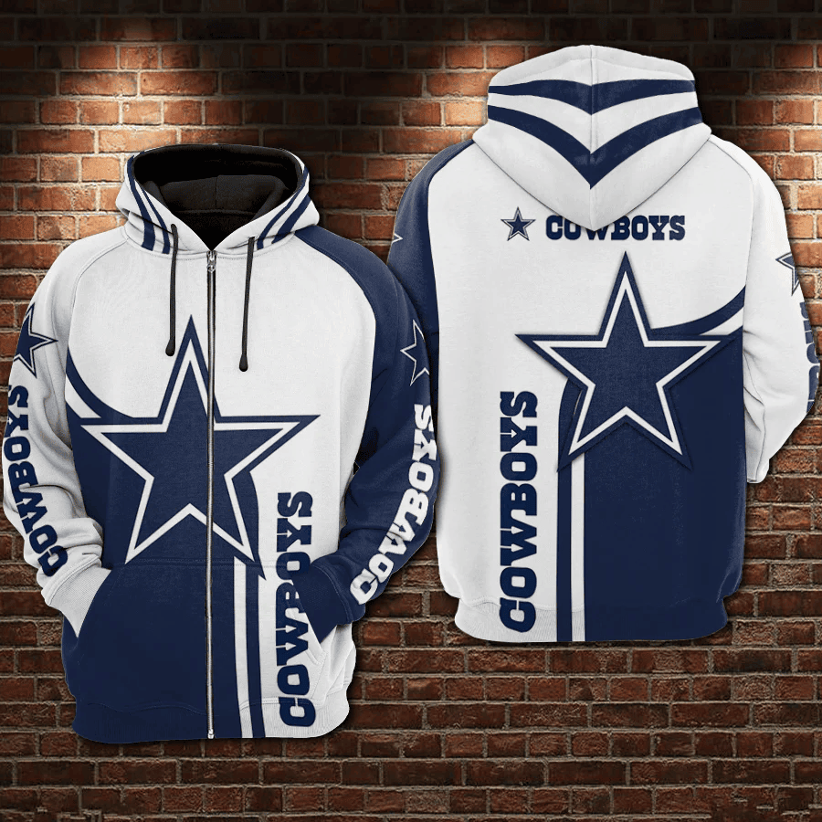 Dallas Cowboys 3D Hoodie Style