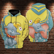 Dumbo 3D Hoodie Style