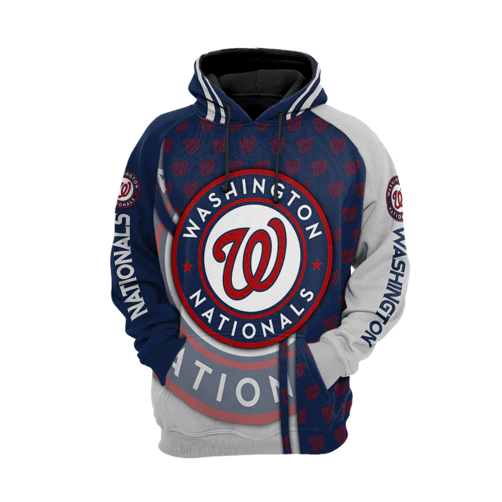 Washington Nationals 3D Hoodie Style
