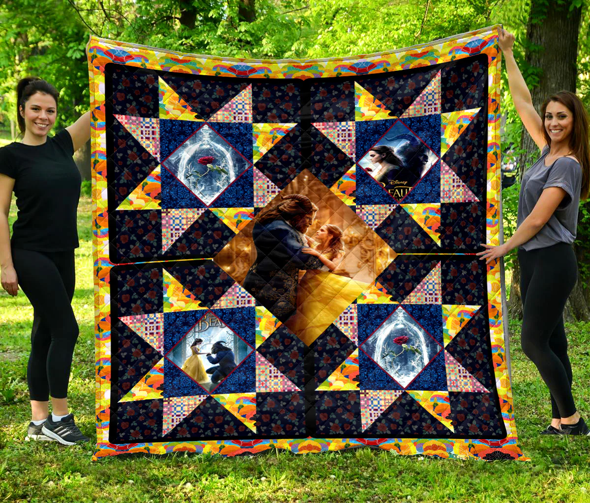 Beauty and the Beast New Quilt