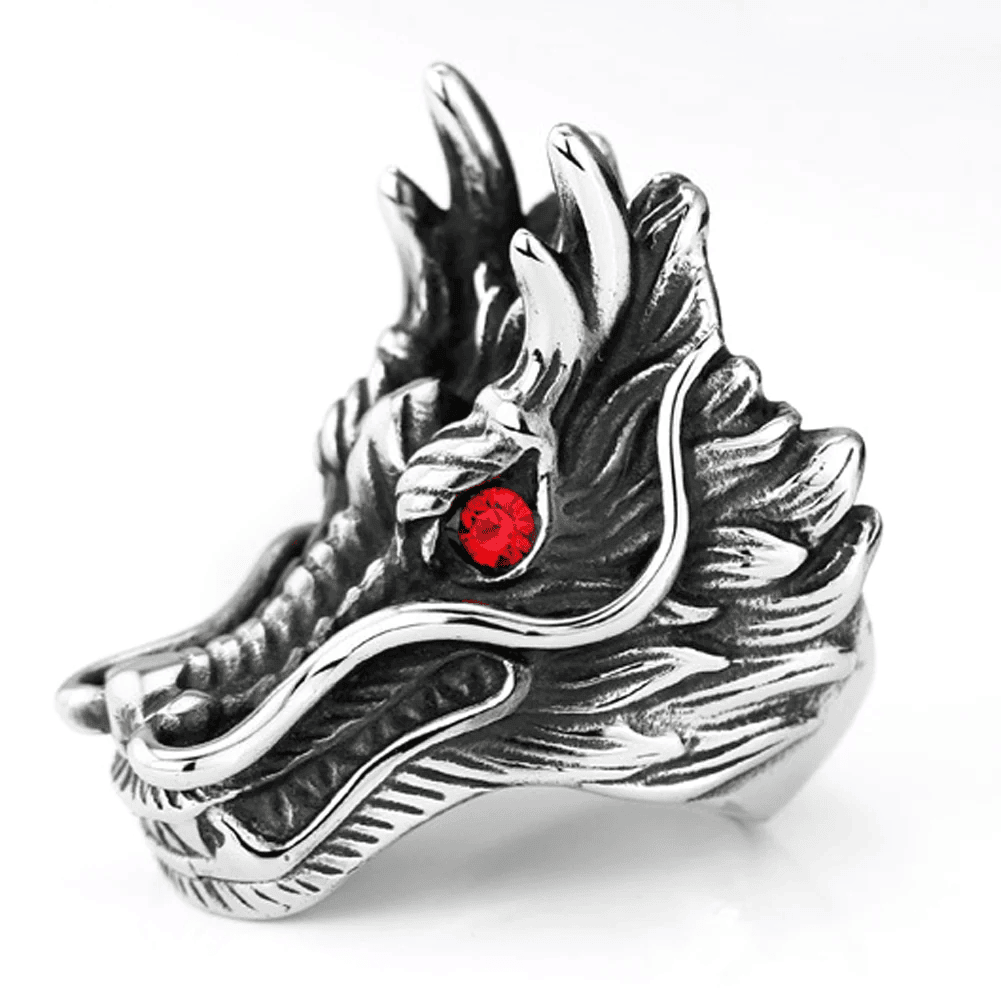 Dragon Head Rings