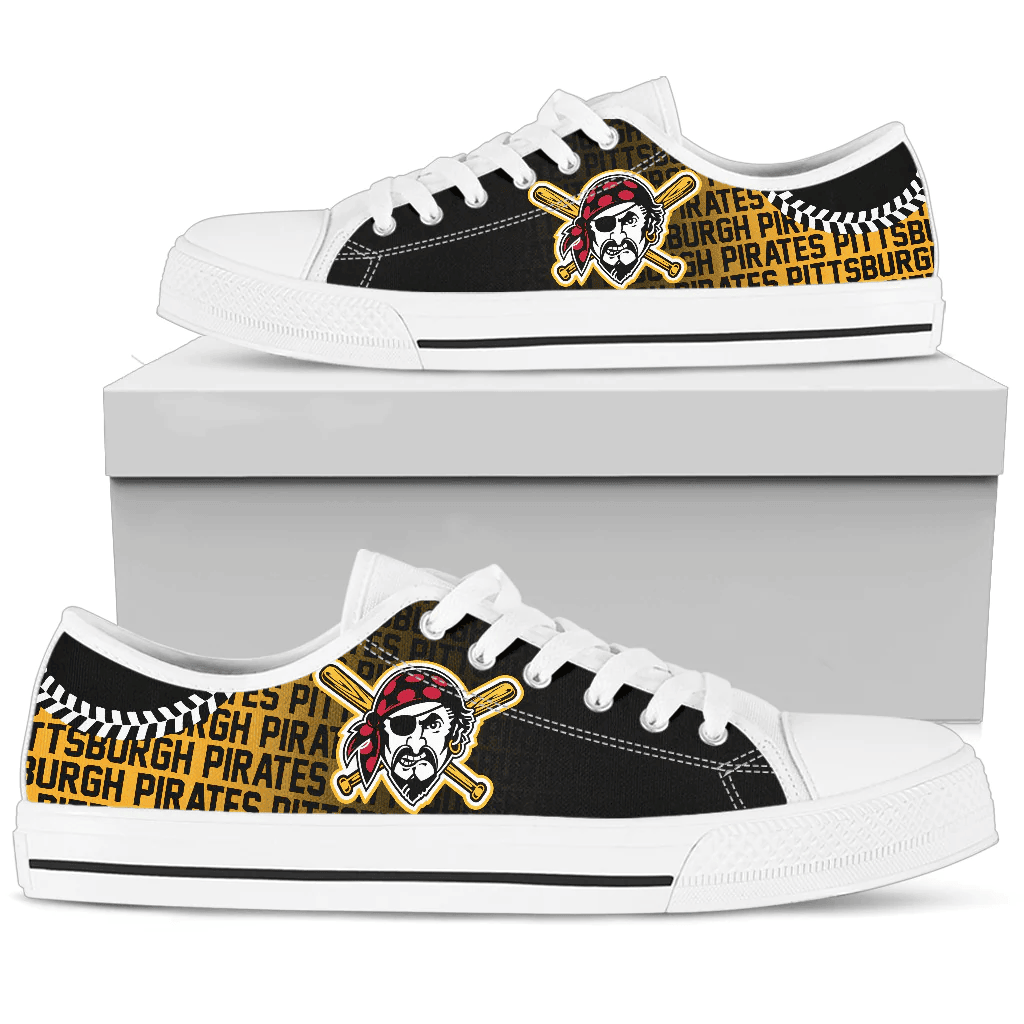 Pittsburgh Pirates Low Top Shoes001