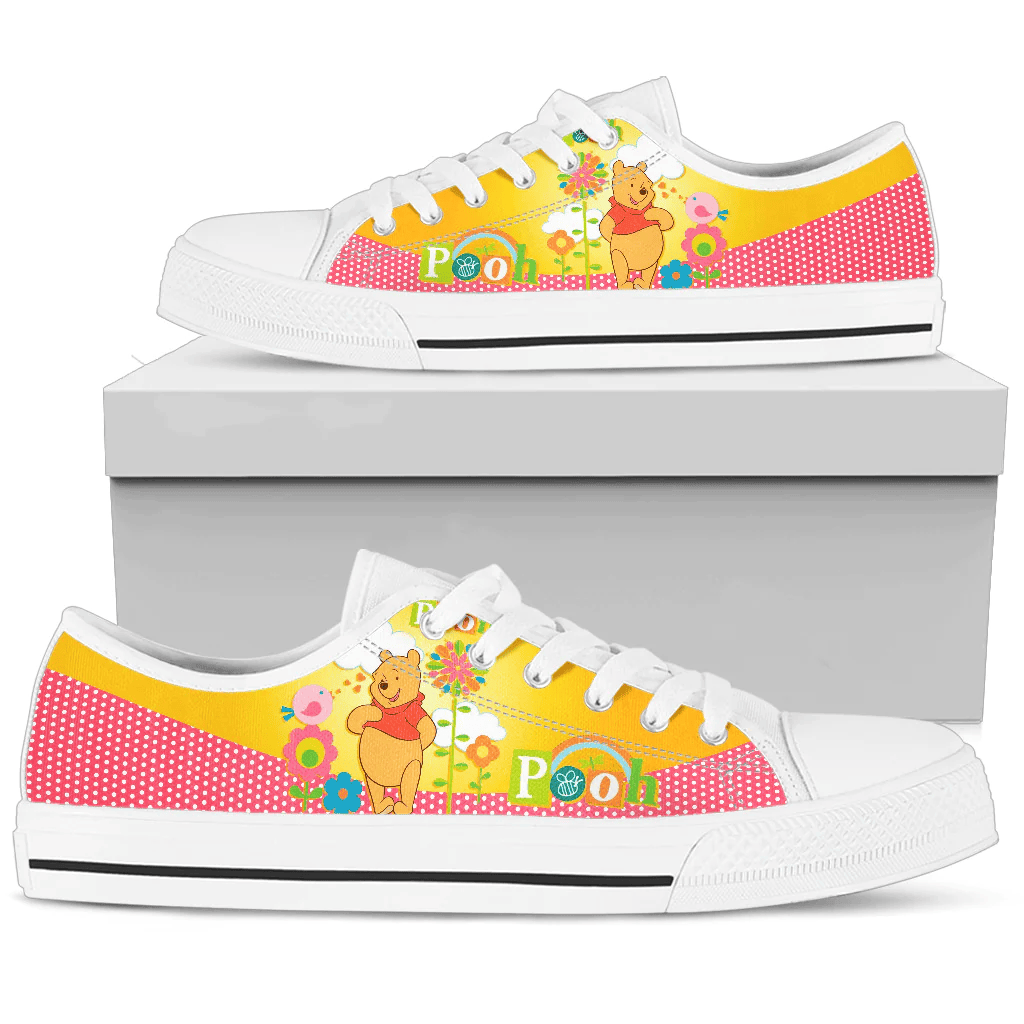 Pooh Low Top shoes 003 (H)