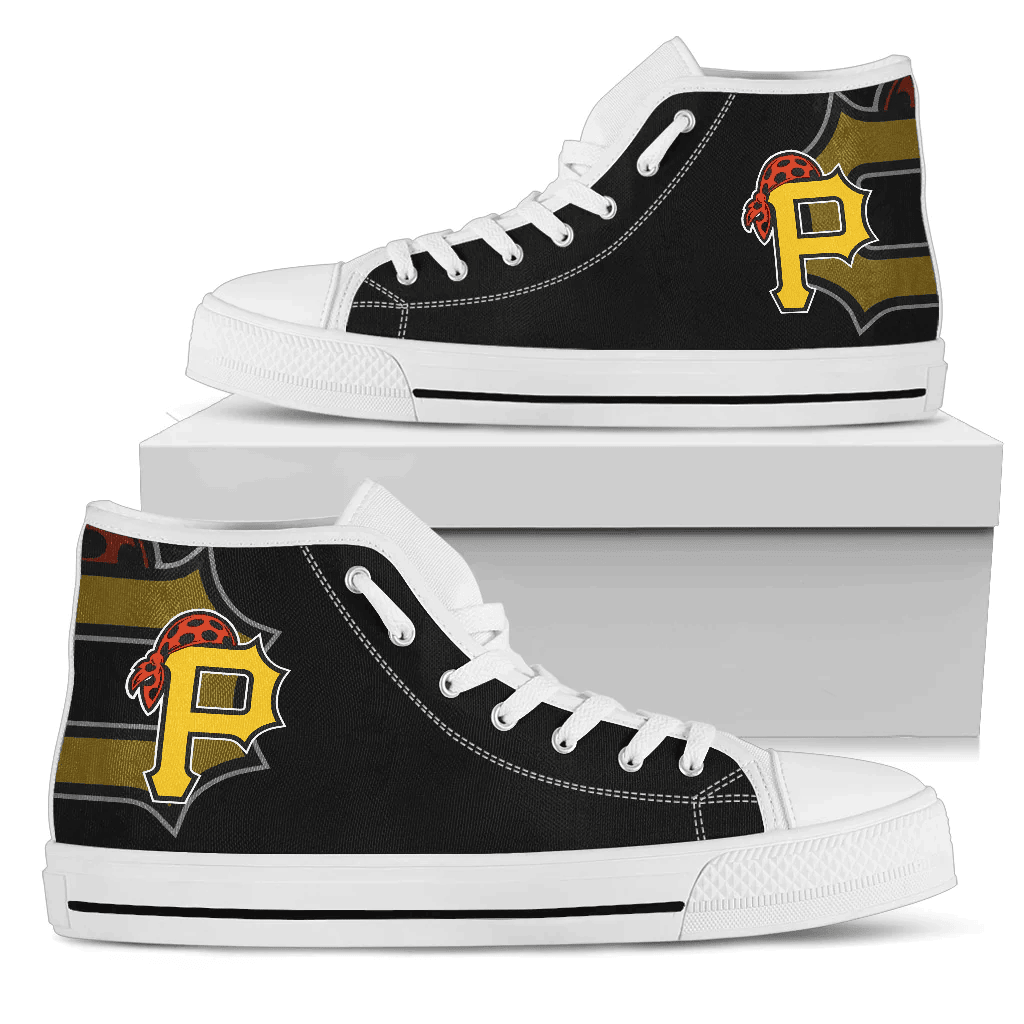 Pittsburgh Pirates High Top Shoes001