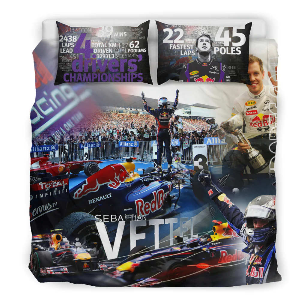 F1-Sebastian Vettel Bedding Set02 (T)
