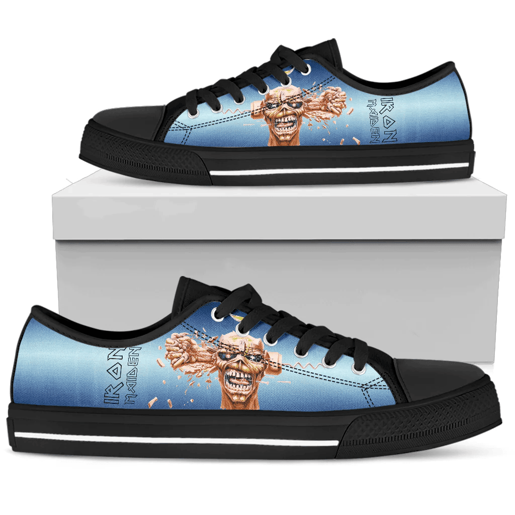 IRON MAIDEN LOW TOP CANVAS SHOE12(H)