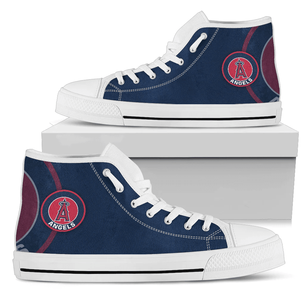 Los Angeles Angels High Top  Shoes001