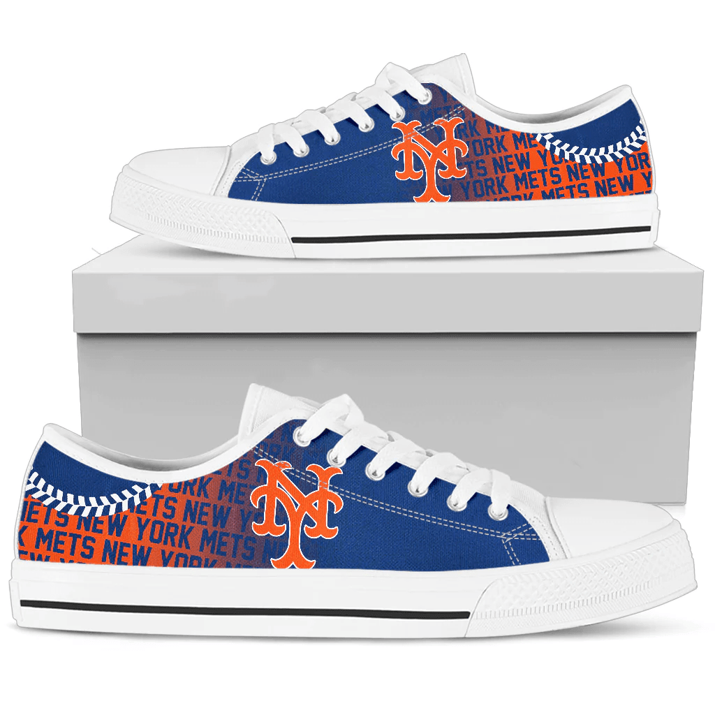 New York Mets Low Top Shoes001