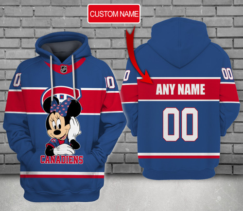 Montreal Canadiens Personalized Hoodie 3D