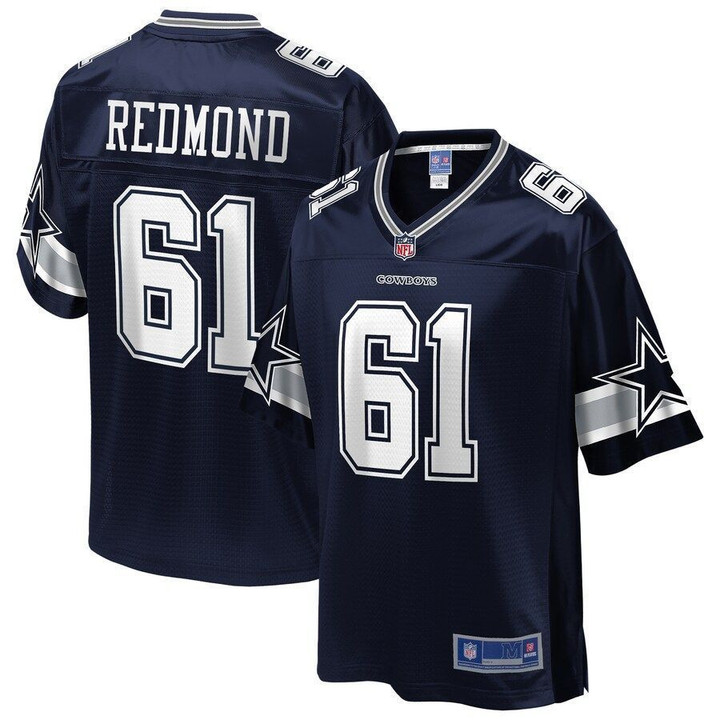 Dallas Cowboys Adam Redmond Navy Team Player Jersey