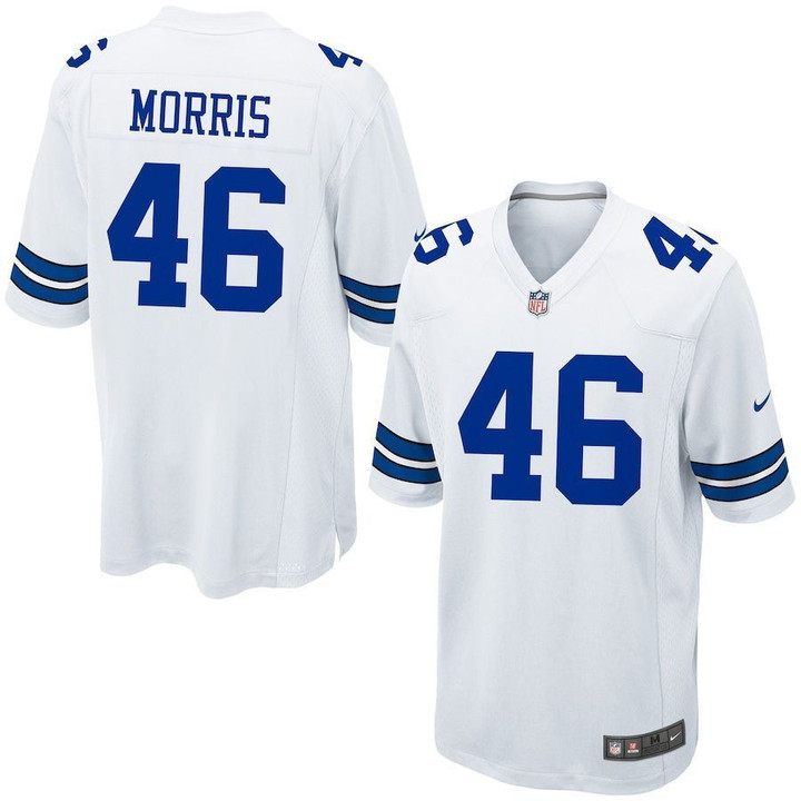 Dallas Cowboys Alfred Morris White Game Jersey