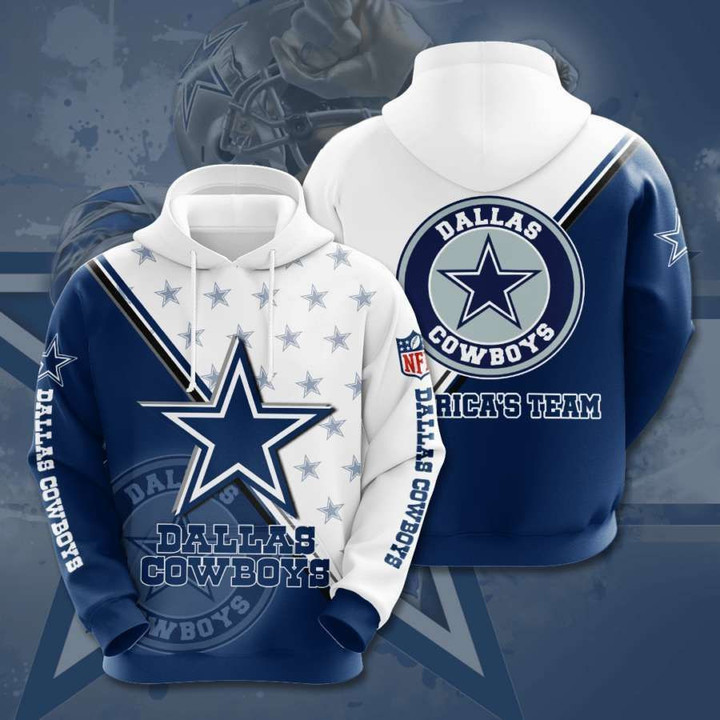 Dallas Cowboys Fans 3D All over Designed Hoodie Gifts for Dallas Cowboys Fans Dallas Cowboys Lovers